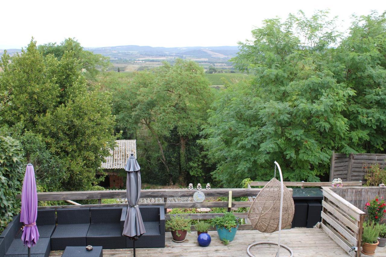 RoutierLe Chat Botte - Vankantiehuis In Languedoc-Roussillion住宿加早餐旅馆 外观 照片